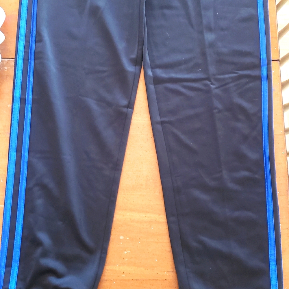 Adidas athletic pants 100% polyester